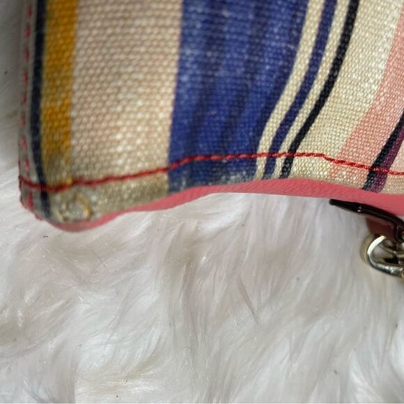 kate spade new york Cobble Hill Marsala Convertible leather& jute crossbody bag. - Picture 16 of 16